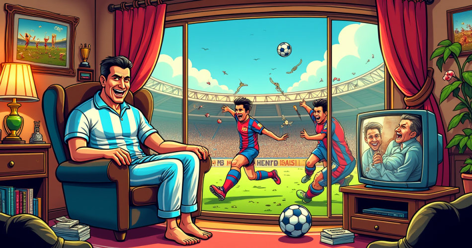 Funny Barca Pic