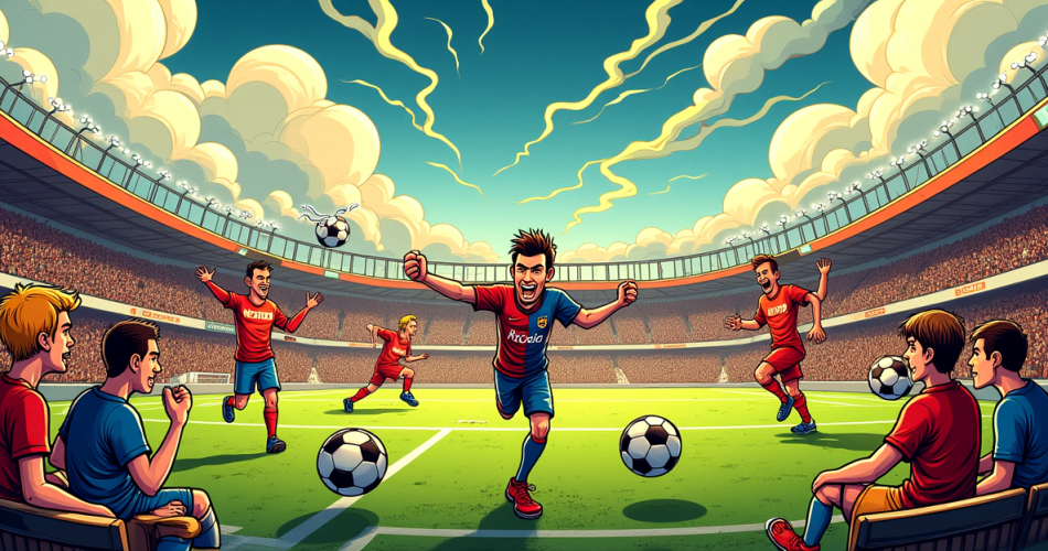 Funny Barca Pic