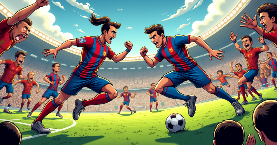 Funny Barca Pic