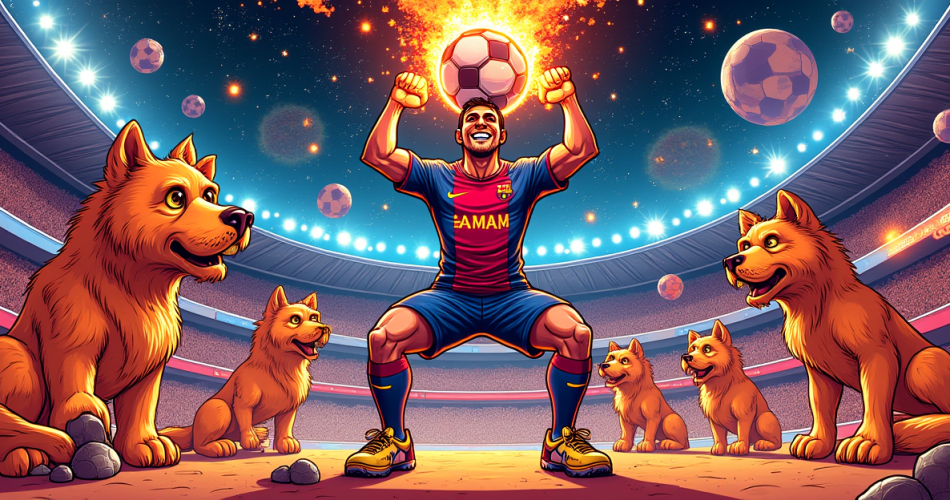 Funny Barca Pic