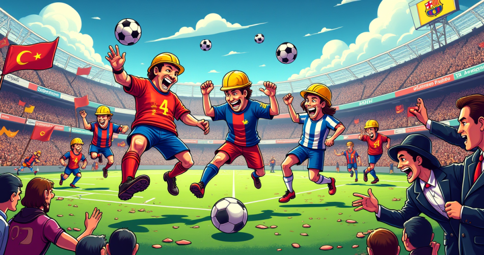 Funny Barca Pic